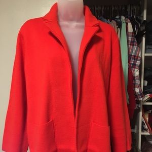JCREW SOPHIE OPEN FRONT BLAZER